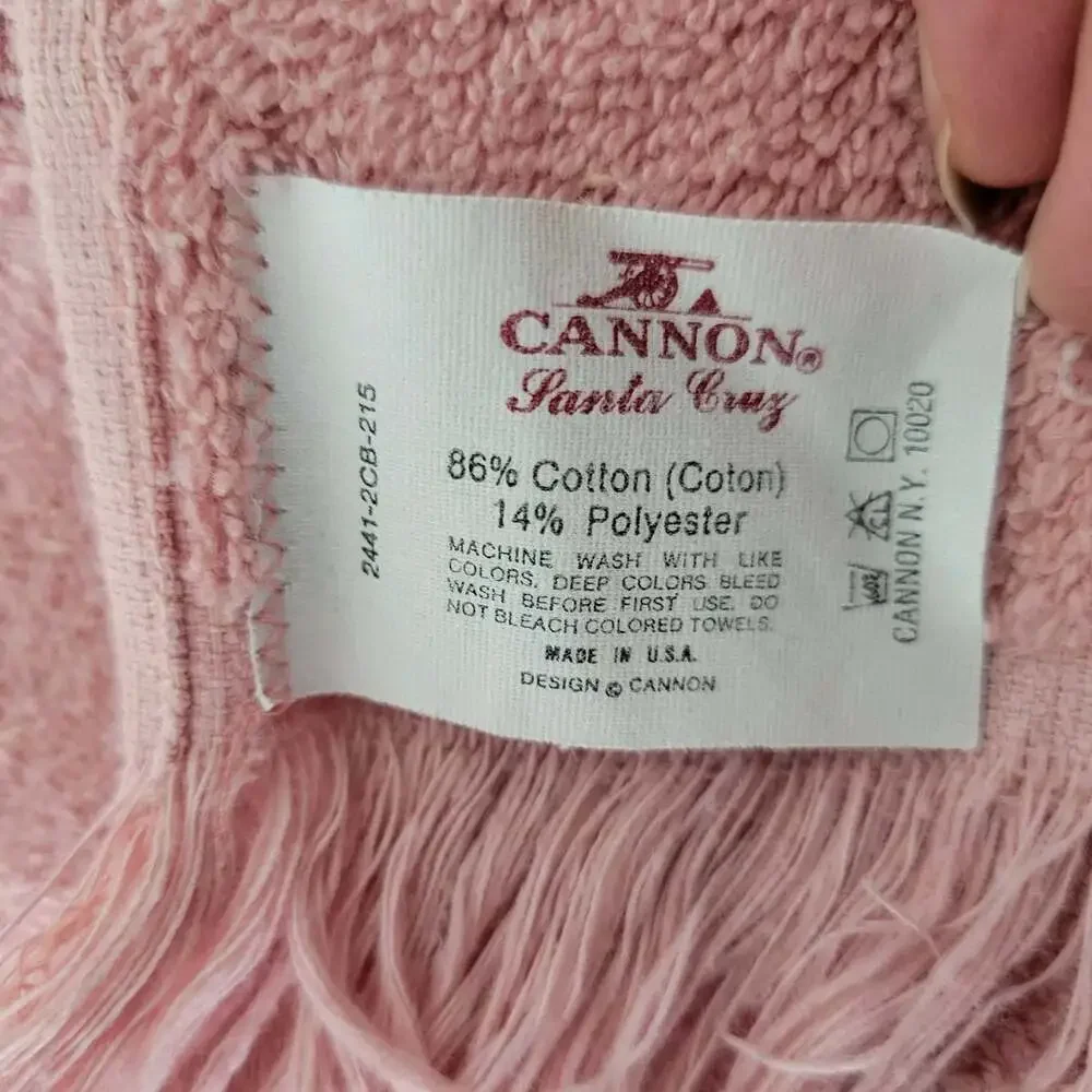 Cannon Monticello Santa Cruz Towels Lot Of 5 Vintage 1 Bath Towel 4 Hand Towels